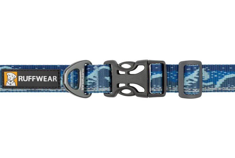 Світловідбиваючий нашийник для собаки Ruffwear Crag™ Wave 28-36 см Синьо-блакитний 30647 фото