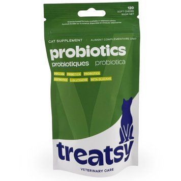Вітамінний комплекс із пробіотиками для котів Treatsy Probiotics 90 г/120 шт. 48900 фото