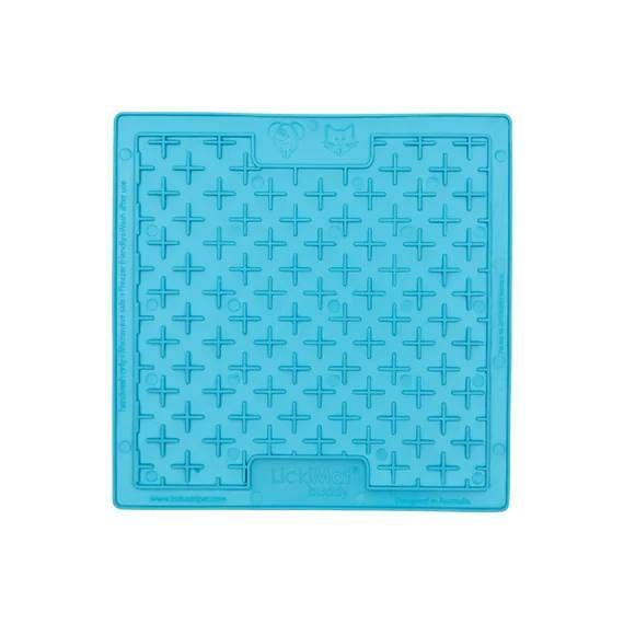 Лизальний килимок антистрес для котів LickiMat Buddy Turquoise Cat, м'яка основа 27792 фото
