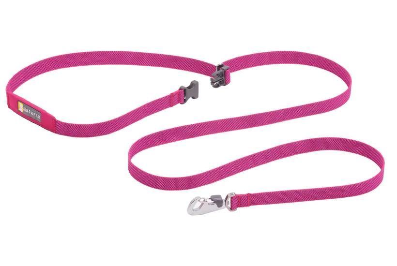 Полегшений повідець-перестібка для собак Ruffwear Flagline&trade; Малиновий 30898 фото