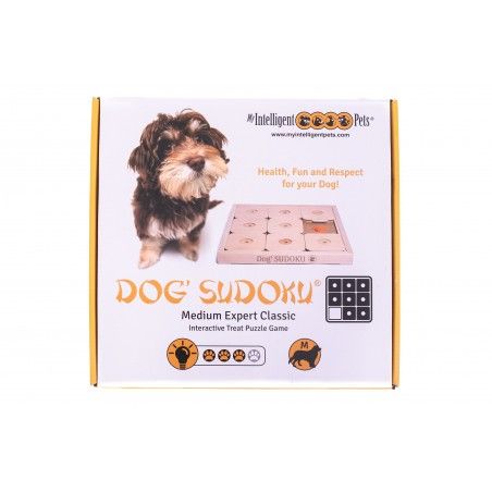 Інтерактивна іграшка для собак My Intelligent Pets Dog' SUDOKU Medium Expert Classic 31373 фото