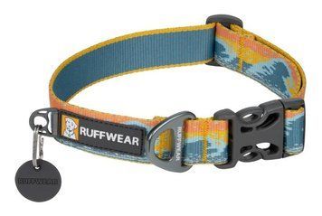 Світловідбиваючий нашийник для собаки Ruffwear Crag&trade; 28-36 см Оранжево-блакитний 30650 фото