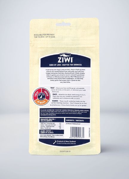 Натуральні ласощі для собак Ziwi 100% Бичача трахея 72 г 42188 фото
