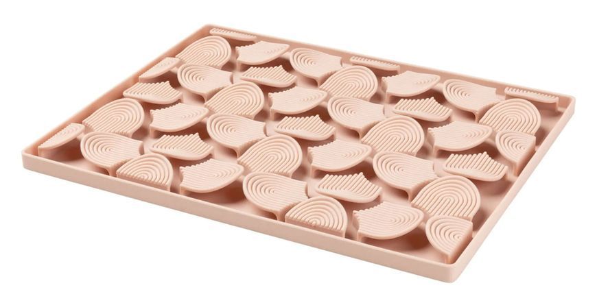 Лизальний килимок антистрес для собак FuzzYard LIFE Hide & Treat Mat Рожевий 46606 фото